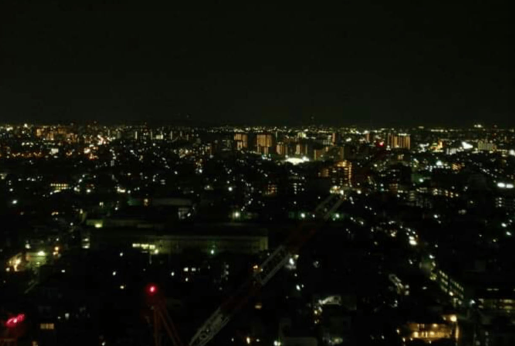堺市役所からの夜景