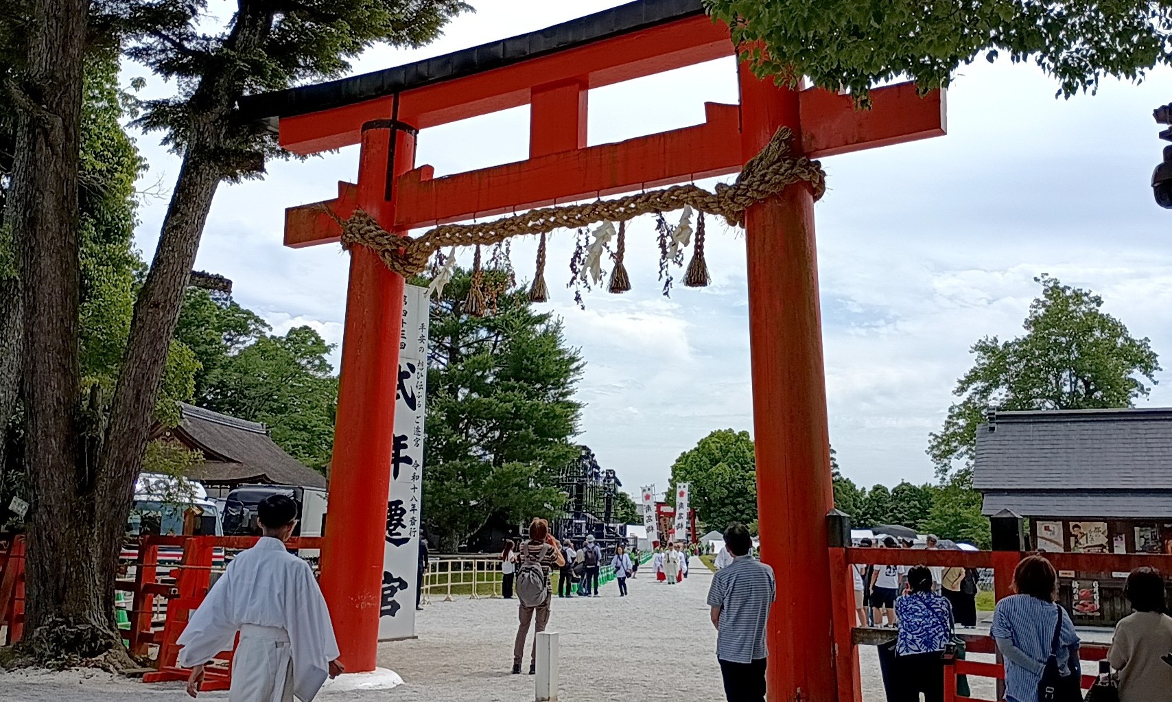 上賀茂神社梅奉納祭