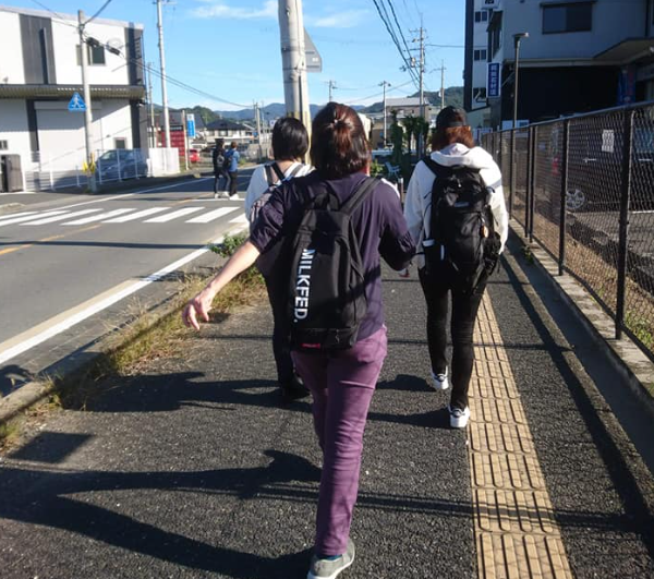 加茂駅からウォーキング